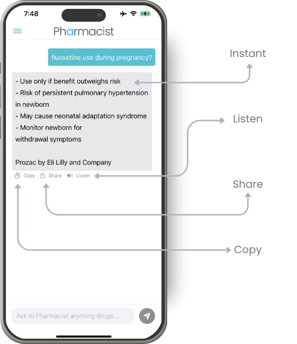 AI Pharmacist mobile app https://drguide.net